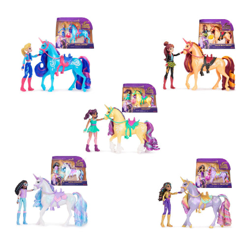 Spin Master - Unicorn Academy Doll And Unicorn Sets Ass Toys & Games