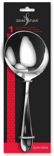 Splendide - ALPIA - Round Serving Spoon - 24 cm | 9.5 Home & Kitchen