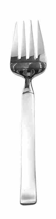 Splendide - SERVING FORK - EDGE - SATIN FINISH - PINK CARD Home & Kitchen