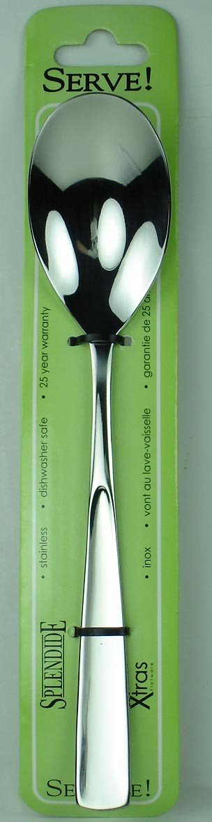 Splendide - SERVING FORK - VOGUE - MIRROR - GREEN CARD - Home & Kitchen