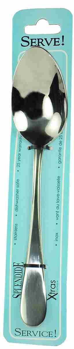Splendide - SERVING SPOON - SPLASH - MIRROR - BLUE CARD Home & Kitchen