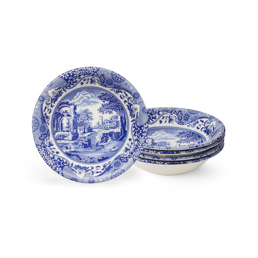 Spode - Blue Italian - Cereal Bowl Ascot (Set of 4) | 8 in Home & Kitchen