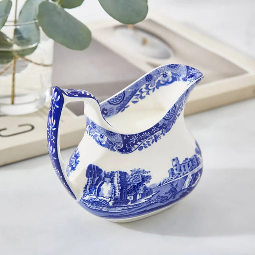 Spode - Blue Italian - Cream Jug | 8 oz Home & Kitchen