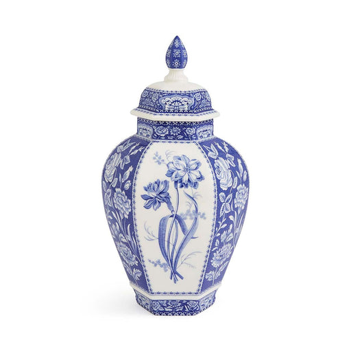Spode - Blue Italian - Ginger Jar 15.5 Floral Home & Kitchen