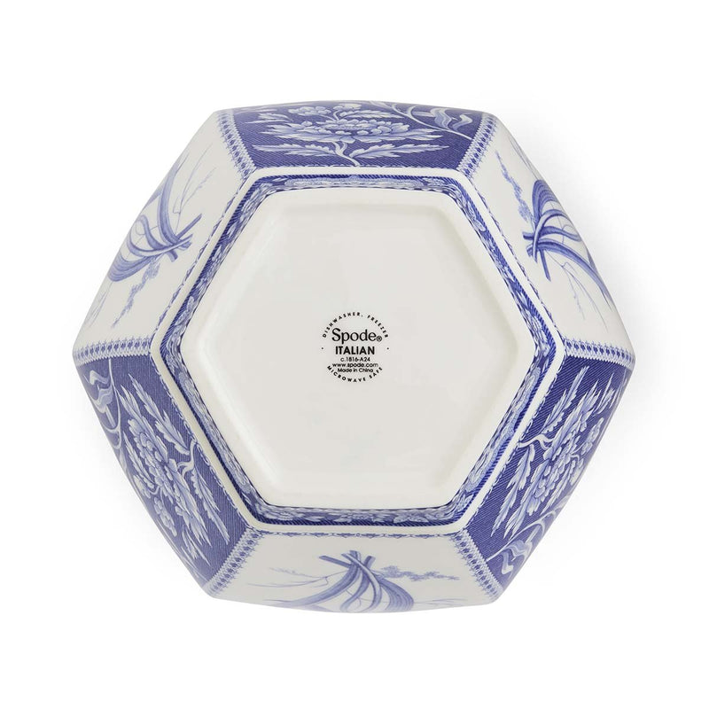 Spode - Blue Italian - Ginger Jar 15.5 Floral Home & Kitchen