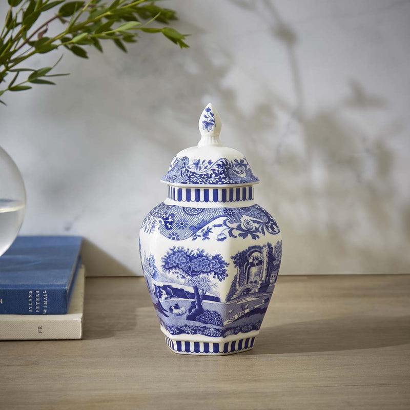 Spode - Blue Italian - Mini Vase 6 Home & Kitchen