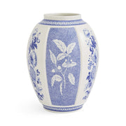Spode - Blue Italian - Panel Vase 10 British Flowers Home & Kitchen