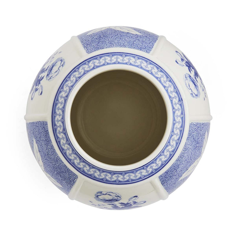 Spode - Blue Italian - Panel Vase 10 British Flowers Home & Kitchen