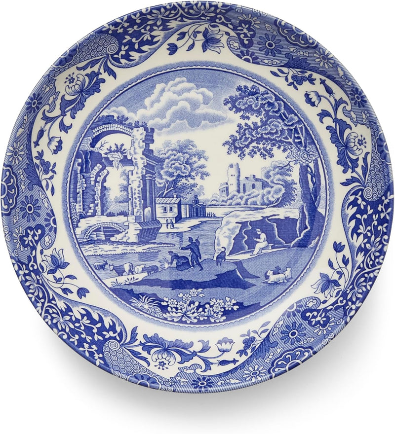 Spode - Blue Italian - Pasta Bowl | 9 in Home & Kitchen