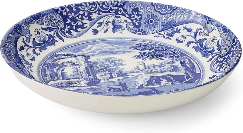 Spode - Blue Italian - Pasta Bowl | 9 in Home & Kitchen