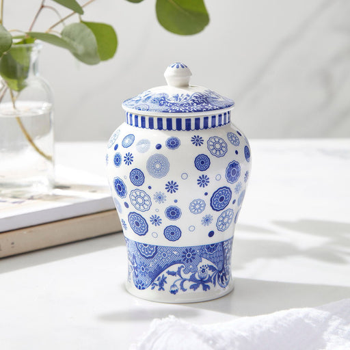 Spode - Blue Italian - Vase Brocato 5 Home & Kitchen