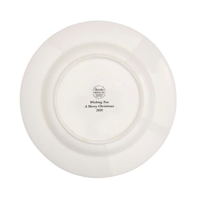 Spode Christmas Tree 2026 Annual Collector Plate back