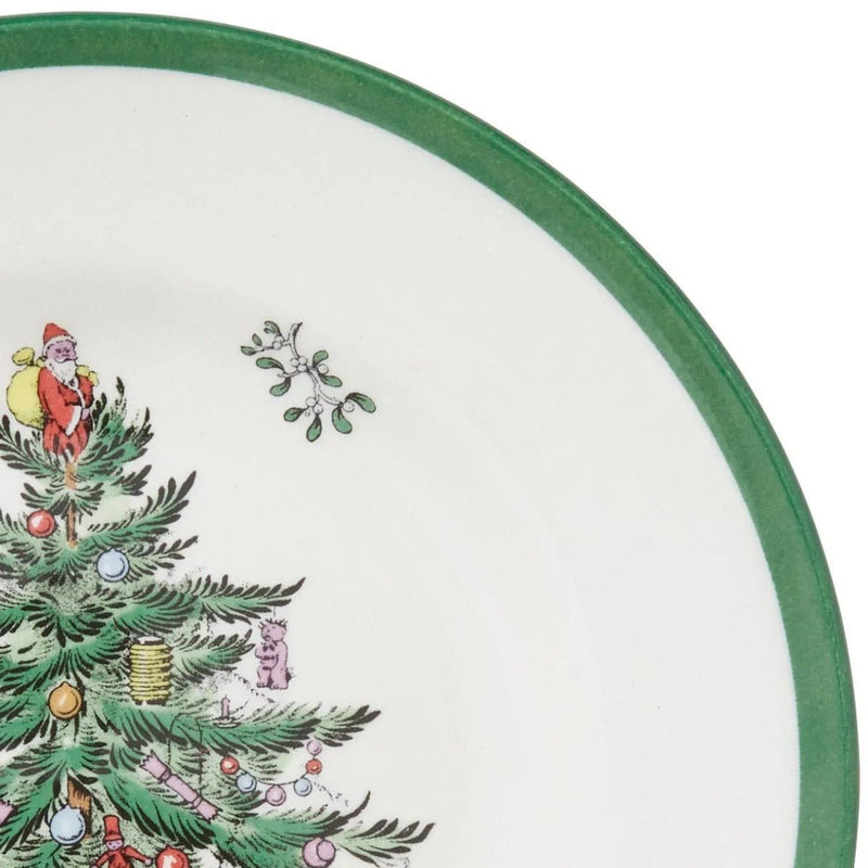Spode - Christmas Tree - Bread & Butter Plate | 15cm/6 in Home & Kitchen