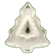 Spode - Christmas Tree - Chip & Dip | 13 inch Home & Kitchen