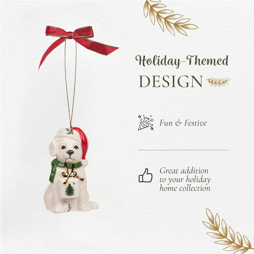 Spode - Christmas Tree - Christmas DOG Ornament Home & Kitchen