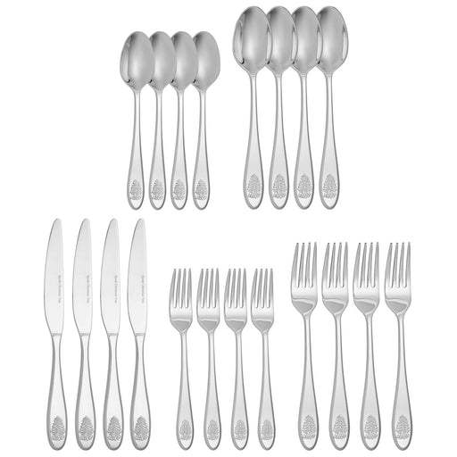 Spode - Christmas Tree - Cutlery Set | 4 of each Home & Kitchen