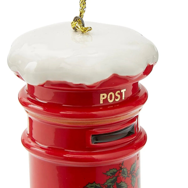 Spode - Christmas Tree Figural - Post Box | 3.5 inch Home & Kitchen