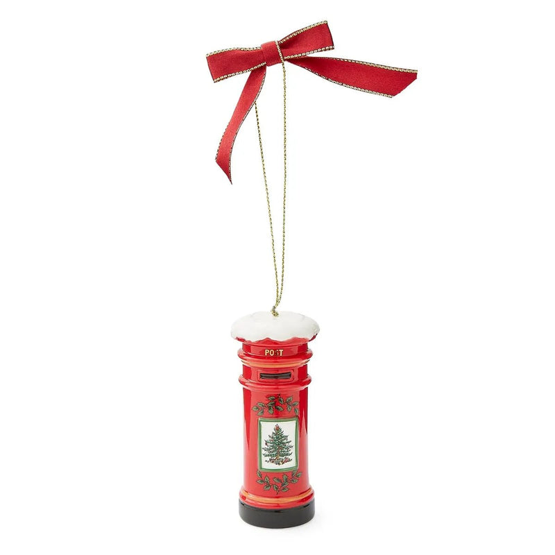 Spode - Christmas Tree Figural - Post Box | 3.5 inch Home & Kitchen