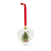 Spode - Christmas Tree Figural - Tree Puffed Heart | 4 inch Home & Kitchen