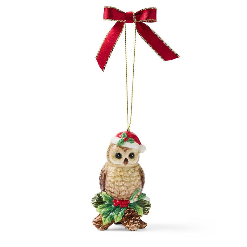 Spode Christmas Tree Owl Ornament