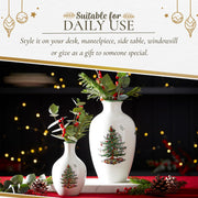 Spode - Christmas Tree - Posy Vase 6"