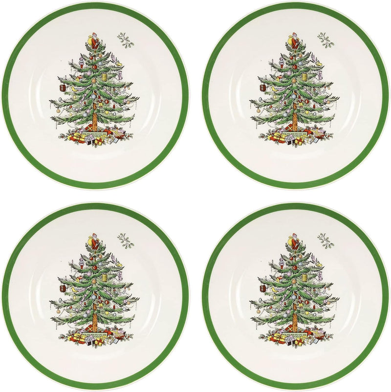 Spode - Christmas Tree - Salad Plate | 8 in Home & Kitchen Set Of 4