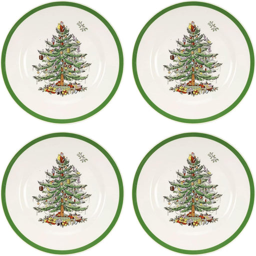 Spode - Christmas Tree - Salad Plate | 8 in Home & Kitchen Set Of 4