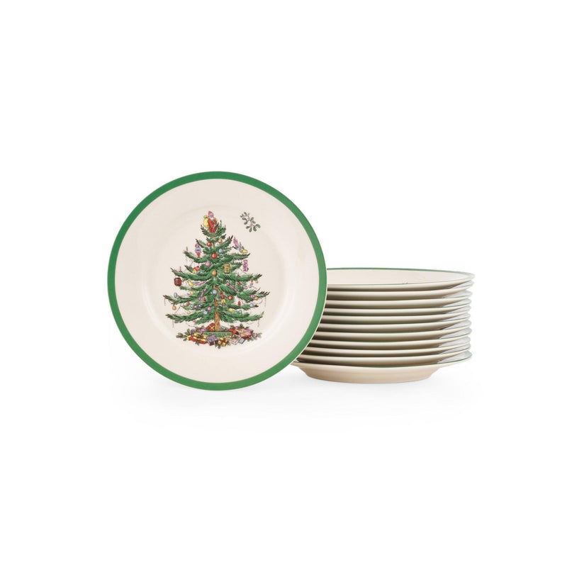 Spode - Christmas Tree - Salad Plate | 8 in Home & Kitchen Single