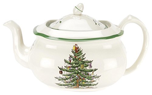 Spode - Christmas Tree - Teapot | 1.28 L Home & Kitchen