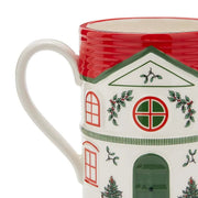 Spode - Christmas Tree Village - Mug - Red | 14 oz Home & Kitchen