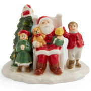 Spode - Christmas Tree - Village Santa with Children 2.5" Home & Kitchen