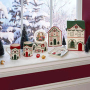 Spode - Christmas Tree Village - Stacking Canister | 10.75 inch Home & Kitchen