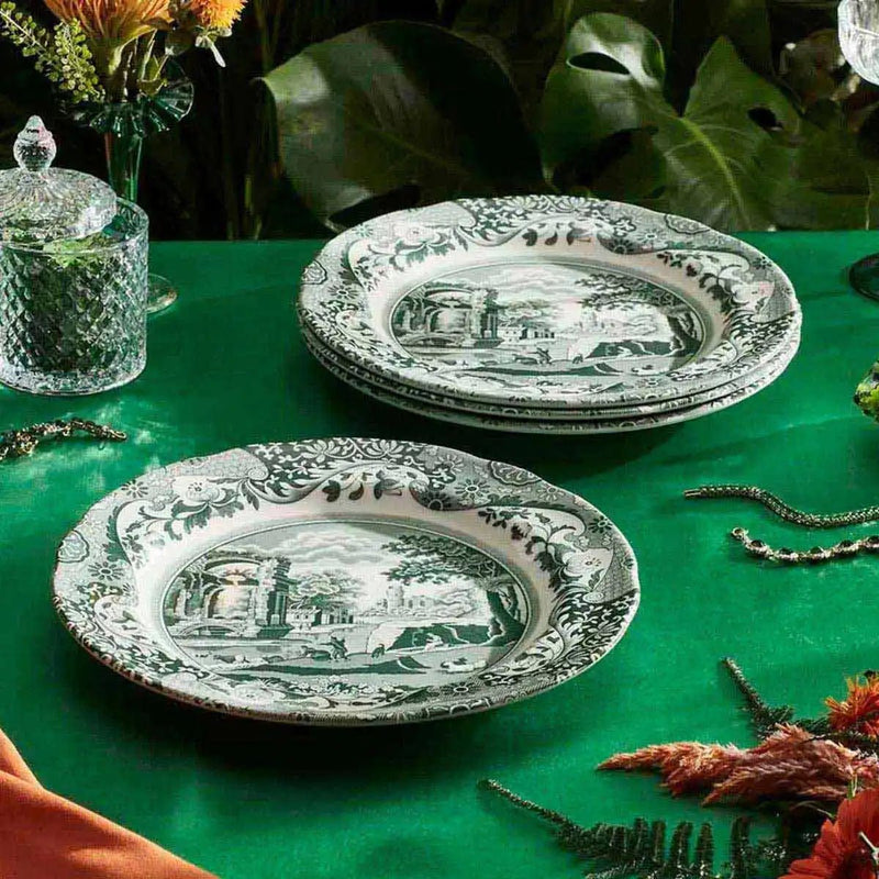 Spode - Green Italian - Dinner Plate | 26 cm / 10.5 in Home & Kitchen Single