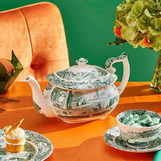 Spode - Green Italian - Teapot Home & Kitchen