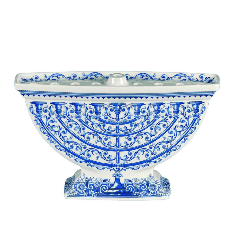 Spode - Judaica Menorah 6"x10" - Limolin 