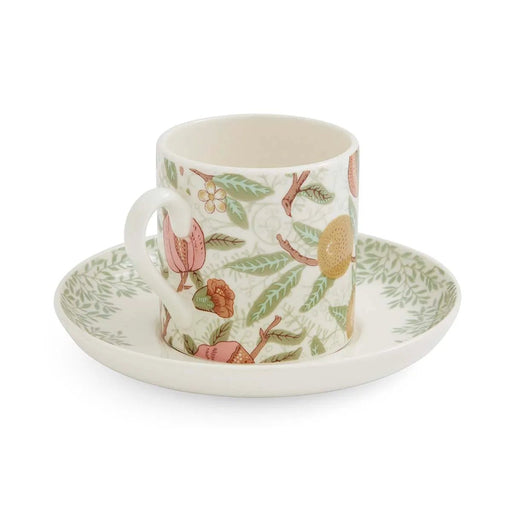 Spode - Morris & Co. Set of 4 Espresso Cups & Saucers Home & Kitchen