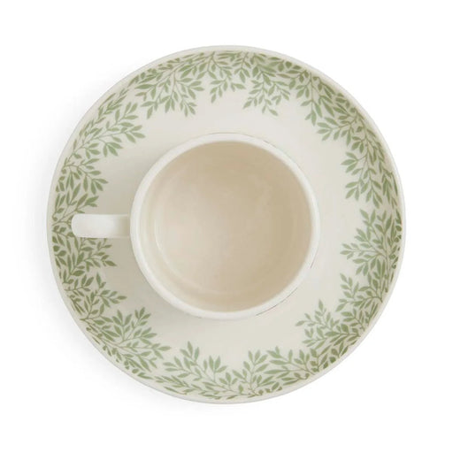 Spode - Morris & Co. Set of 4 Espresso Cups & Saucers Home & Kitchen