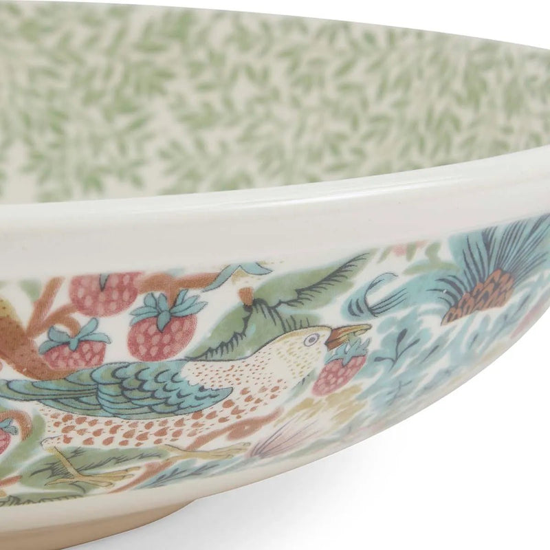 Spode - Morris & Co. - STANDN/STRWBRY THF BOWL 13" Home & Kitchen