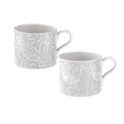 Spode - Morris & Co. - Strawberry Thief and Willow Bough Mugs (Set of 2) Home & Kitchen