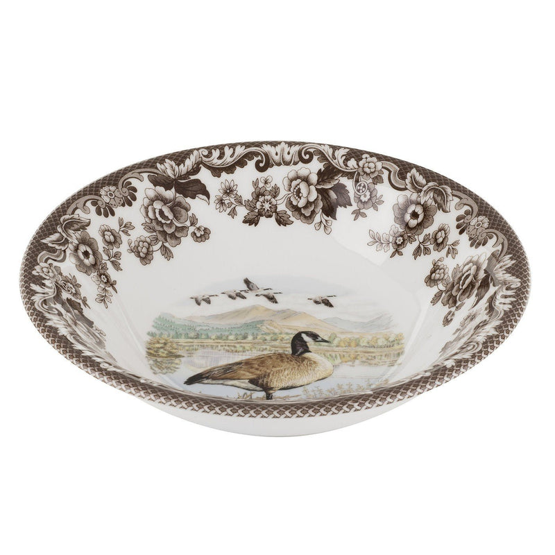 Spode - Woodland - Ascot Cereal Bowl (Canada Goose) | 8 in Home & Kitchen