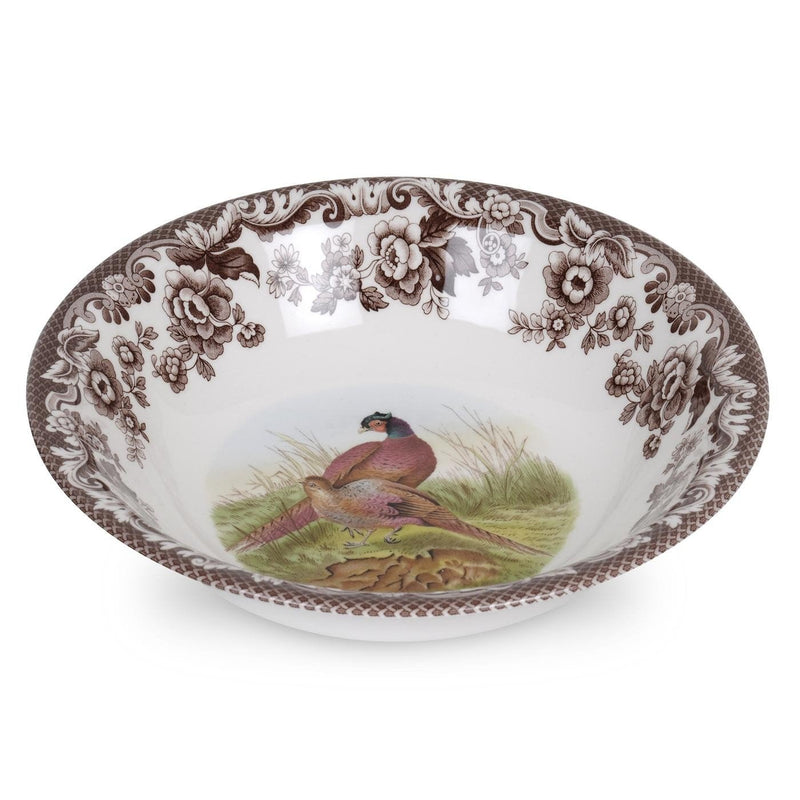 Spode - Woodland - Ascot Cereal Bowl (Pheasant) | 8 in Home & Kitchen
