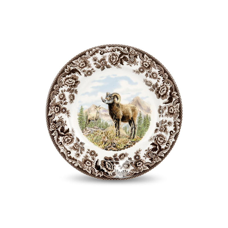 Spode - Woodland - Plate (Big Horn Sheep) | 8 inch Home & Kitchen