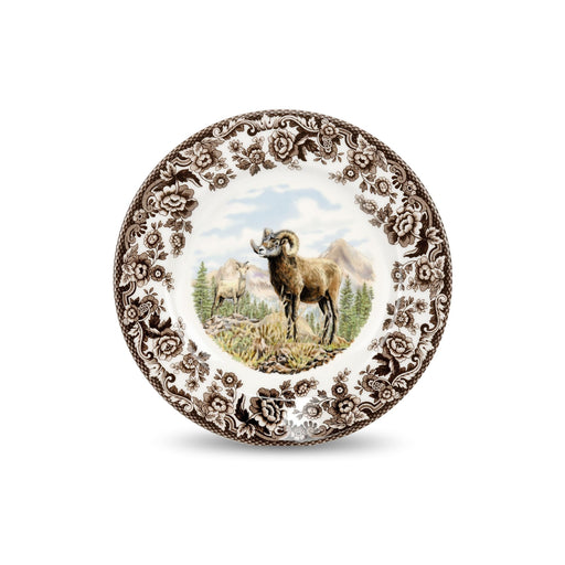 Spode - Woodland - Plate (Big Horn Sheep) | 8 inch Home & Kitchen
