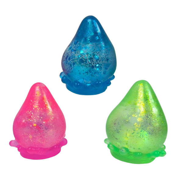 Squishi Ice Dropz droplet-shaped slow-rise squishy toy