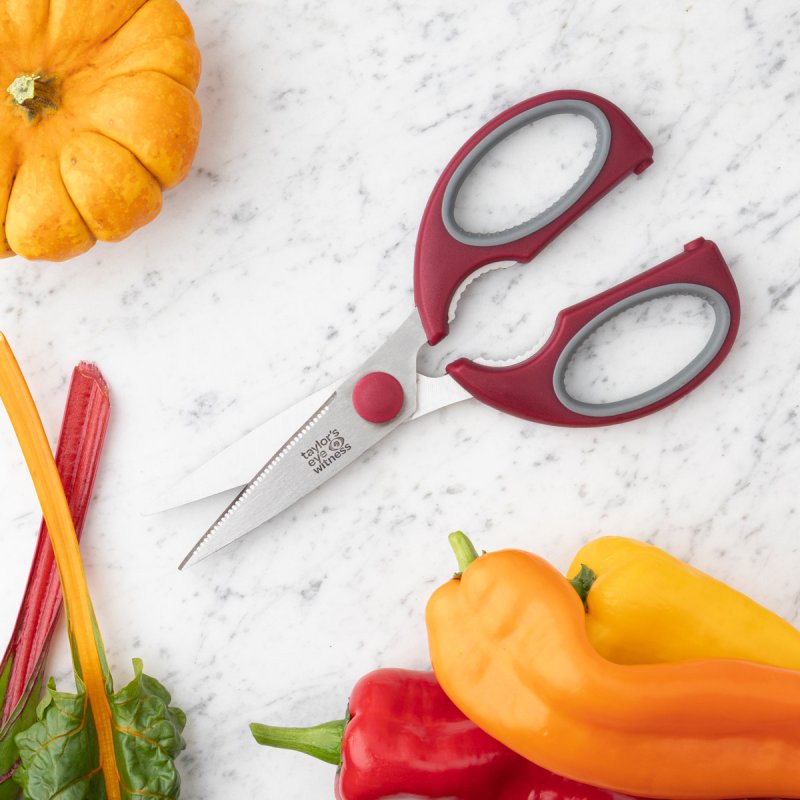 Taylor's Eye Witness - Kitchen Scissors CDU / 18 Assortment. Colours