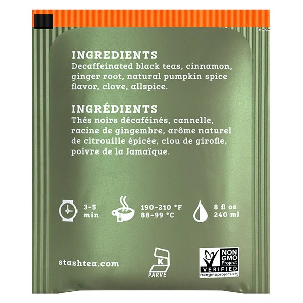 Stash - Decaf Pumpkin Spice 18's Health & Wellness