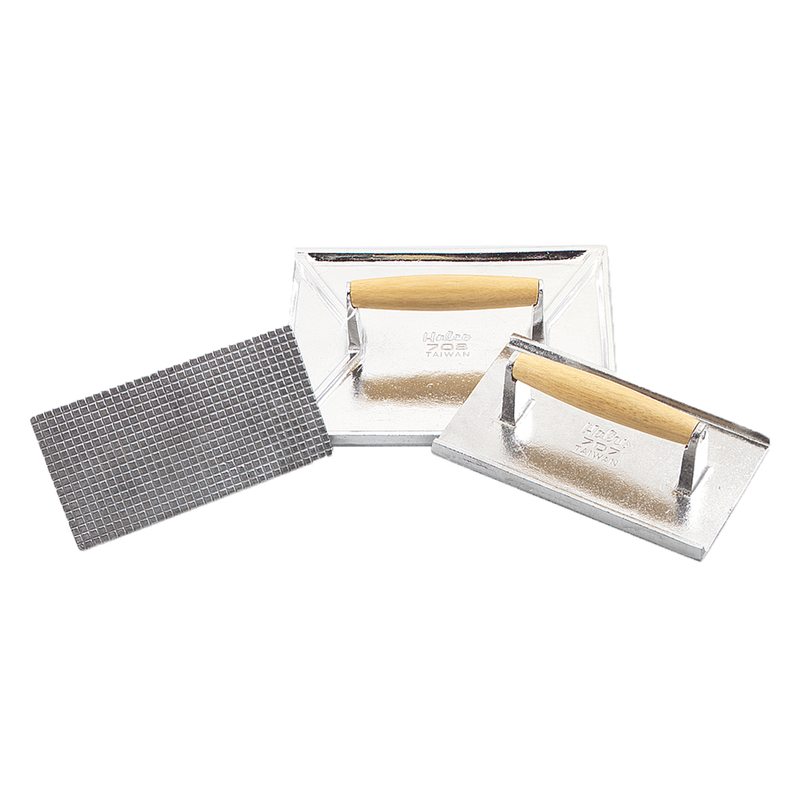 Browne - Steak Weight - 11x9" / 22x22.8 cm - Aluminum