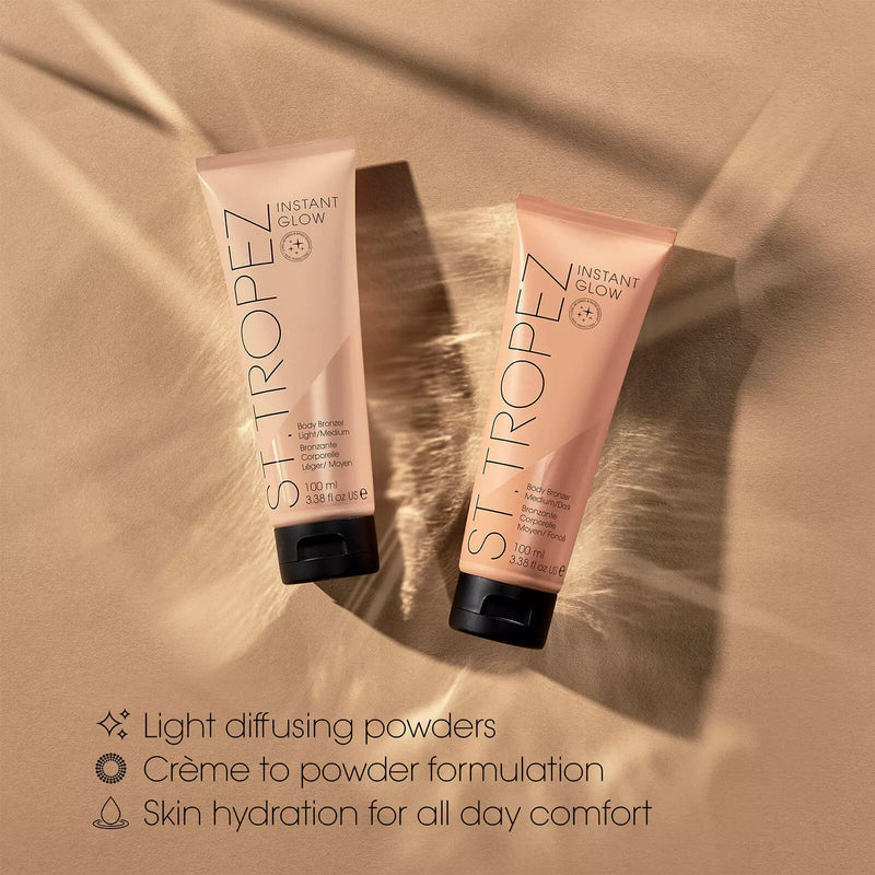 ST.TROPEZ Washable Body Bronzer Instant Tan, M (100ml) Beauty & Personal Care