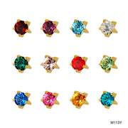 Studex - M113Y 12 Months Tiffany Ear Rings Gold 2mm Beauty & Personal Care