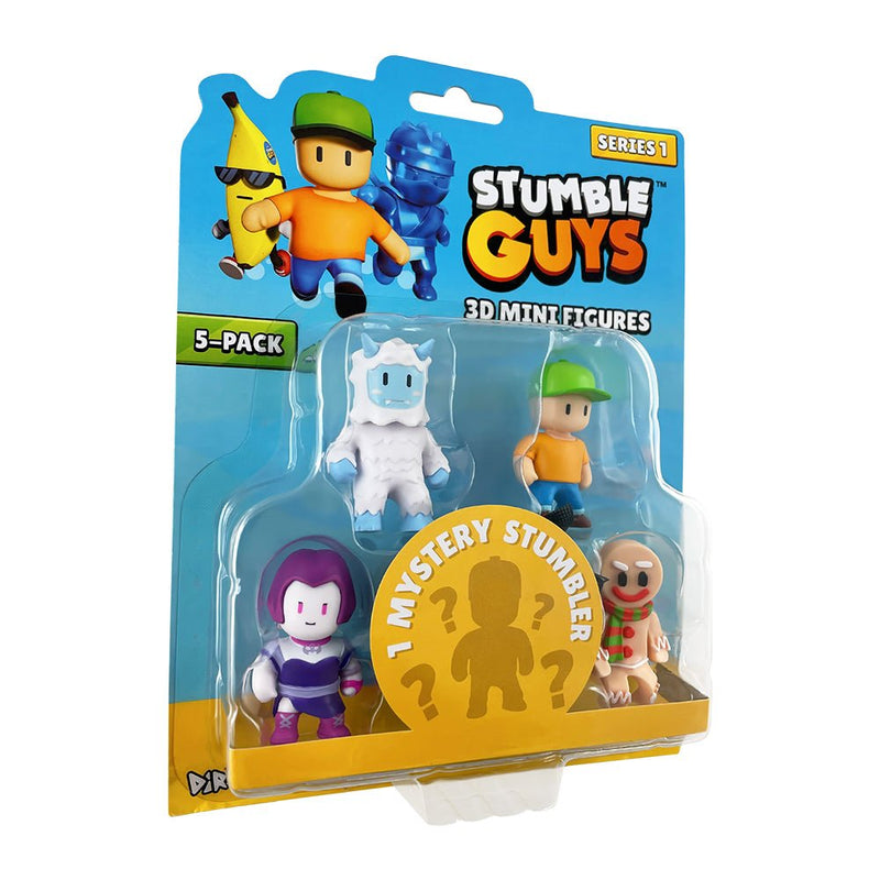 Stumble Guys - 3D Figures S2 - Blister 5 pcs Toys & Games
